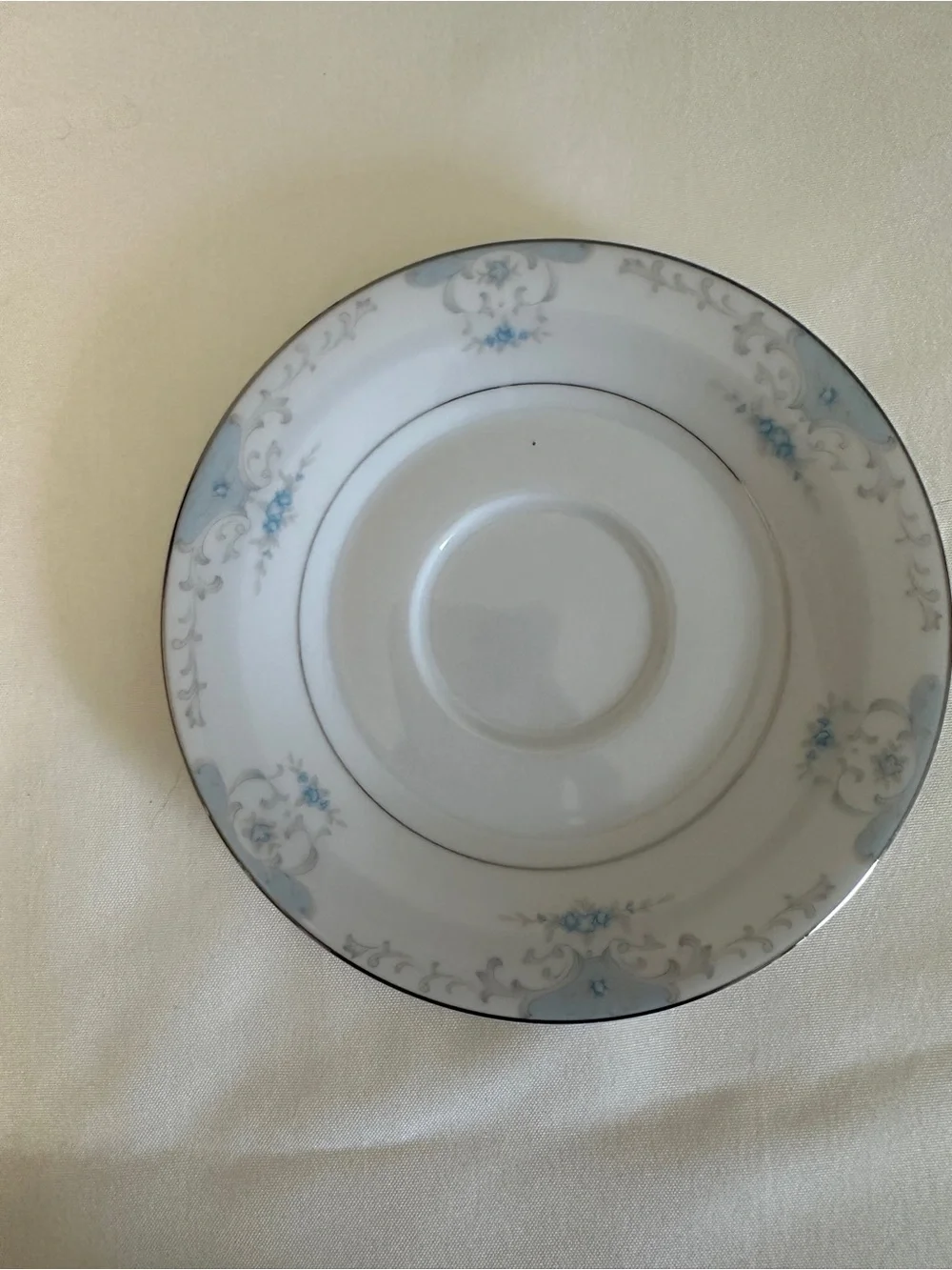 Fashion Royale Heirloom Fine China Saucer 6”